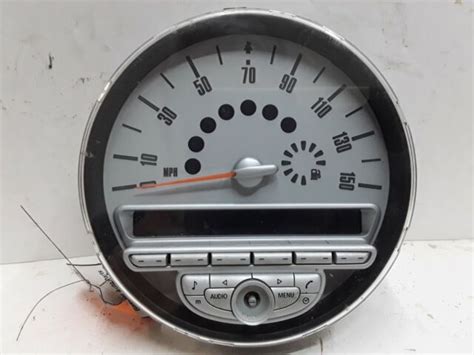 07 08 09 10 Mini Cooper Hardtop Mph Speedometer Oem 53500 Miles