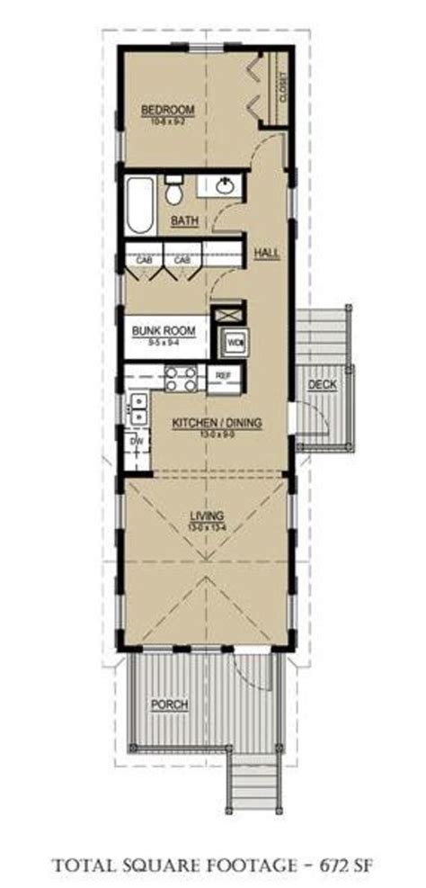 2 Story Shotgun House Floor Plan Floorplans Click