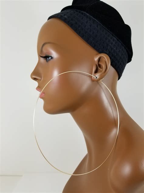 A Design Expert Solves Hoop Earring Problem Biggest Hoop Earrings In