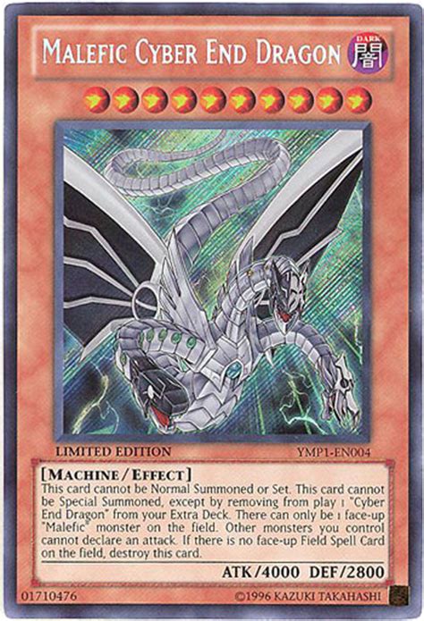 Buy from many sellers and get your cards all in one shipment! Yu-Gi-Oh Card - YMP1-EN004 - MALEFIC CYBER END DRAGON ...