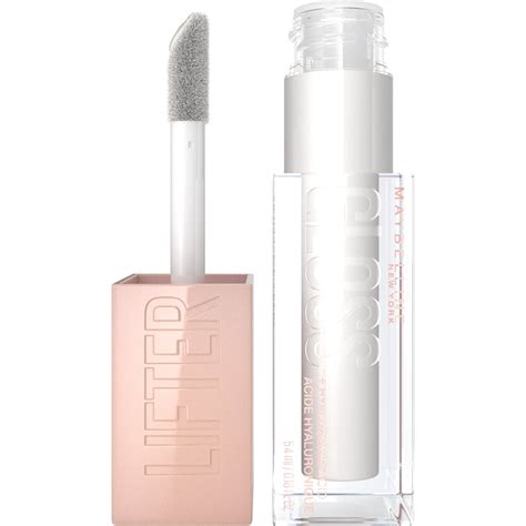 Maybelline Lifter Gloss Lip Gloss Makeup With Hyaluronic Acid Pearl 0