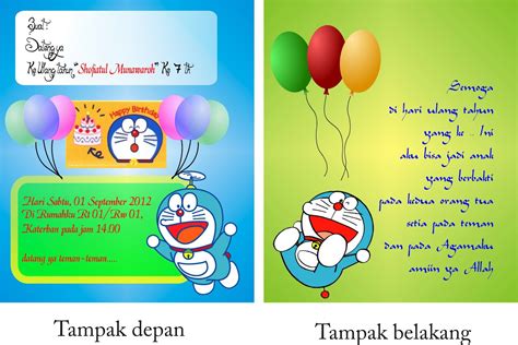 Doraemon jumbo isi 7 harga eceran ( pembelian 1 set ) rp. contoh undangan ulang tahun doraemon dengan bahasa inggris - Penelusuran Google | Undangan ...