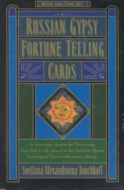 Russian Gypsy Fortune Telling Cards Svetlana Alexandrovna Touchkoff