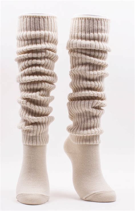 Scrunchy Socks Slouch Socks Socks Wool Socks