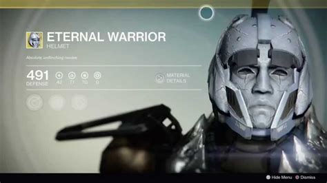 Destiny New Titan Exotic Helmet Youtube