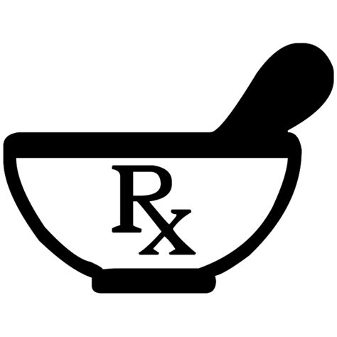 Pharmacy Symbol Mortar And Pestle Clip Art Library