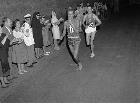 1960 Rome Olympics Abebe Bikila Became First Black African Olympic