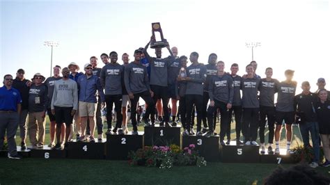 Grand Valley State University Mens Track Wins First National Outdoor