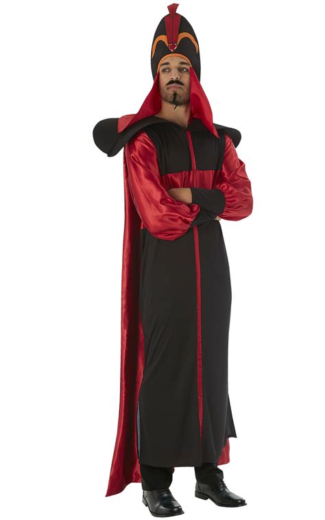 Jafar Mens Fancy Dress Disney Aladdin Evil Villain Adult Book Day Costume Outfit Ebay