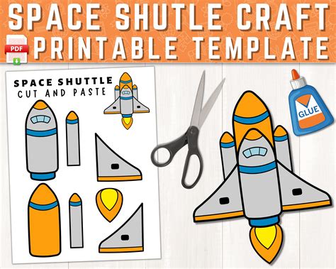 Space Shuttle Craft Templates