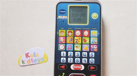 Vtech Call And Chat Learning Phone Youtube