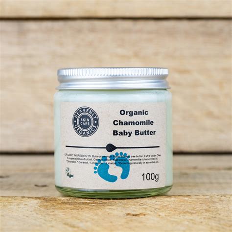 Organic Chamomile Baby Butter Heavenly Organics Skin Care