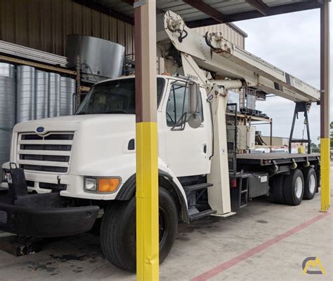 National 1195 Series 1100 28 Ton Boom Truck Crane On Sterling For