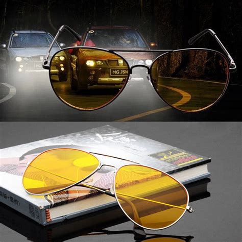 unisex hd vision sun glasses night driving safety car drivers driving glasses sunglasses driving