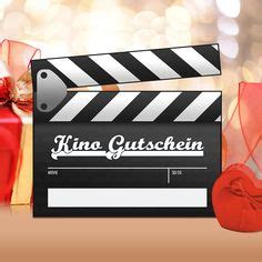 Hier kannst du dir selber kinogutscheine online erstellen, ausdrucken und verschenken. Die 17 besten Bilder von Kino Gutschein in 2018 ...