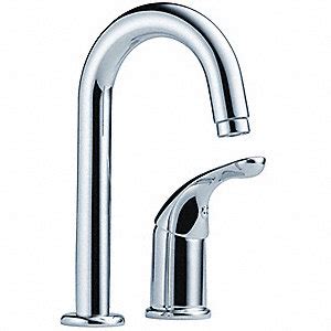 Not long after we got there, i realized that she was having a hard time making sure that her delta single handle kitchen faucet would not drip after closing it. DELTA Gooseneck, Bar Faucet, Joystick Faucet Handle Type ...