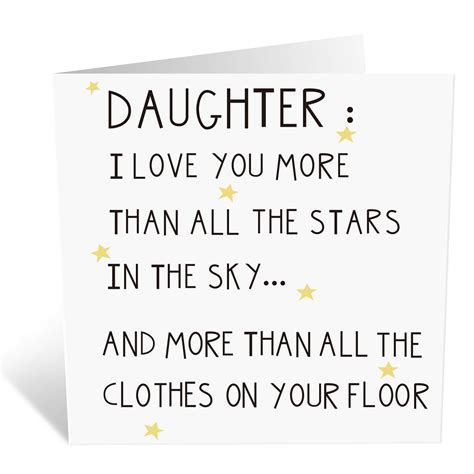 1 Pc Funny Daughter Birthday Cards Daughter Cards Ts From Mom And