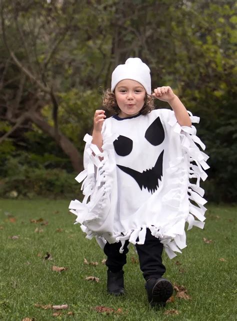 No Sew Ghost Costume Gina Michele Diy Halloween Costumes Easy Diy