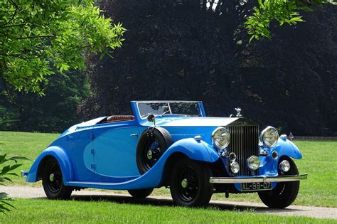 Photo Rolls Royce Phantom Iii Drophead Coupé Cabriolet 1936