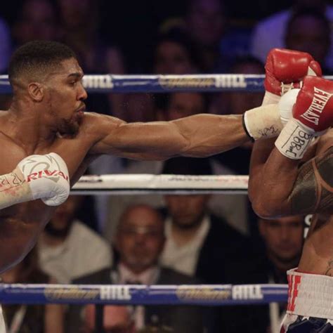 Imperious Anthony Joshua Retains His Ibf World Title Strap With Dominant Defeat Of Dominic
