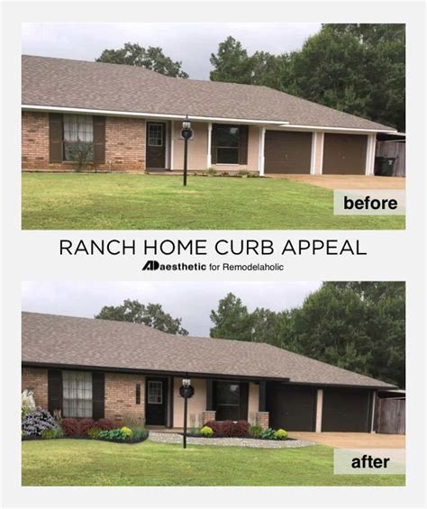 Update Your Ranch Home Curb Appeal Without A Major Renovation Or Even