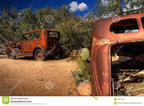 Two Old Classics Stock Image Image Of Desert Cactus 20077591