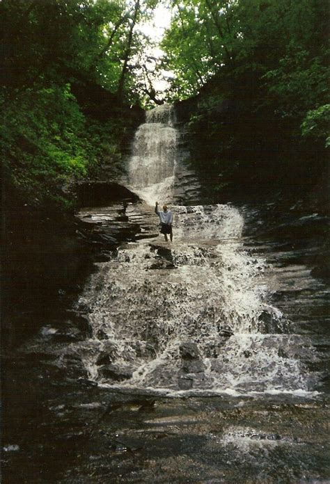 Hidden Waterfall On Cayuga Lake Upstate New York Lakegeorgenewyork