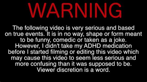 My Favourite Part Of That Is Viewer Discretion Is Advised It S Wrong