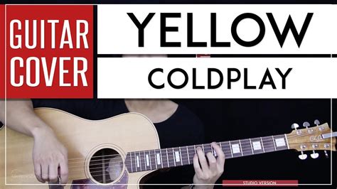 Yellow Guitar Cover Acoustic Coldplay 🎸 Tabs Chords Acordes