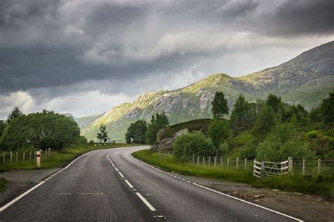The Roads Of Scotland The Beautiful Sights Along The A87 H Flickr