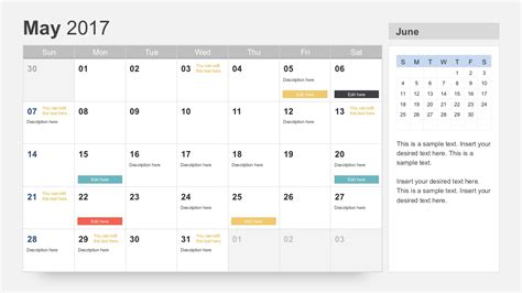 Powerpoint Calendar Templates