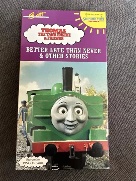 Vintage Thomas The Tank Engine Friends Better Late Than Never Ringo