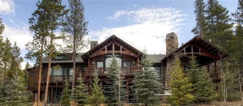 Luxury Log Cabin In Breckenridge Colorado Mountain View Home Luxury