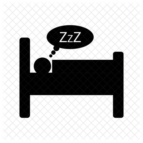 Sleep Icon Download In Glyph Style