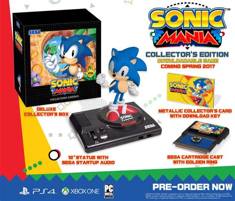 That Sonic Mania Collectors Edition Is Coming To Europe After All