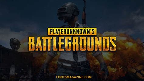 Generate playerunknown's battlegrounds names and check availability. Pubg Font Free Download | The Fonts Magazine