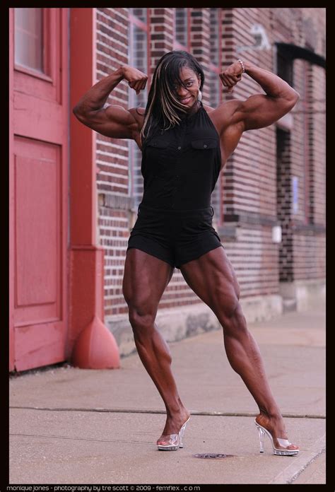 Monique Jones Body Building Women Muscle Women Fit Black Women