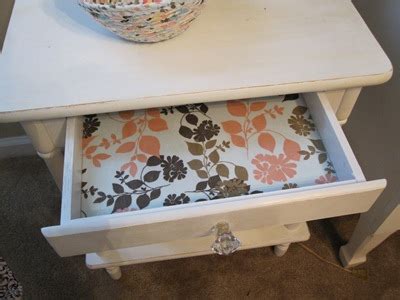 How to make drawer liners from wrapping paper. How to Make Fabric Drawer Liners - Infarrantly Creative