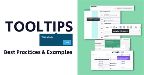 Tooltip Guidelines And 9 Best Practices W Examples Scandiweb