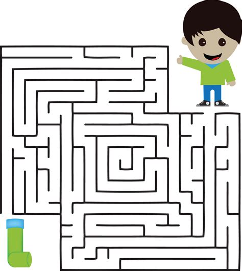 Simple Maze Printable The Selection Ranges From Simple Mazes For Young
