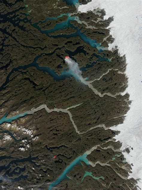 Wildfire Burns In Icy Greenland Eurekalert