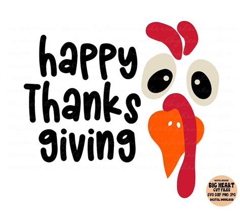 Happy Thanksgiving Svg Png  Dxf Funny Turkey Svg Thanksgiving