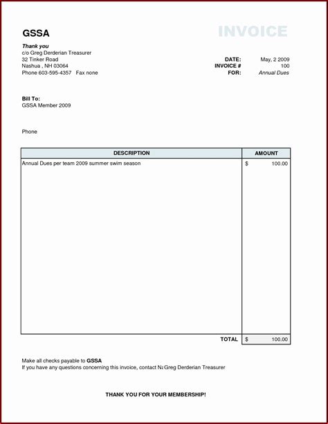 Blank Invoice Template Word Uk Template Resume Blank Personal Invoice Template Uk
