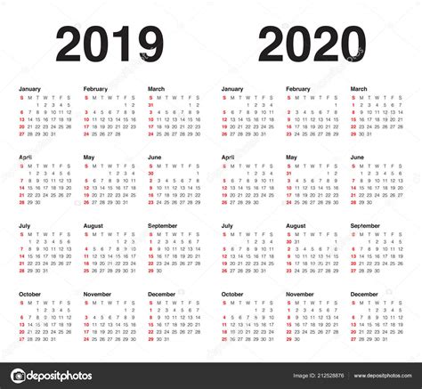Arriba 105 Foto Calendario 2019 Y 2020 Para Imprimir Alta Definición