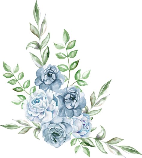 Bouquet Watercolor Flower Pngtree Free Download Pngtree Free Download