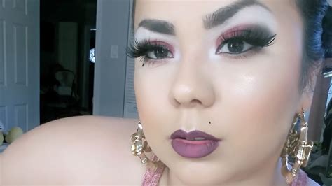 Chola Inspired Makeup 💖 Makeup Cholainspiredmakeup Beauty Youtube