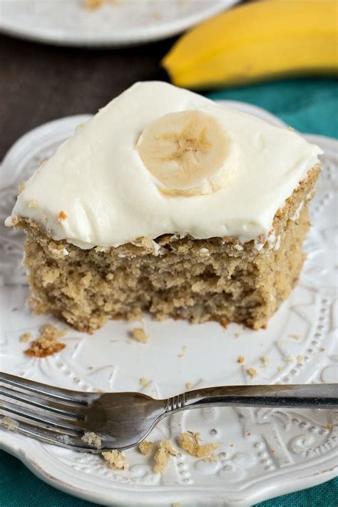 It turns out perfectly moist every time, rises nicely and is very easy to make. A moist, dense banana sheet cake topped with homemade ...