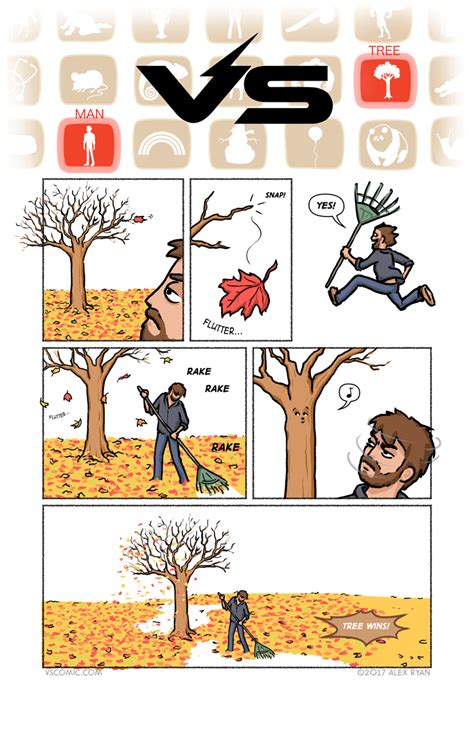 Man Vs Tree