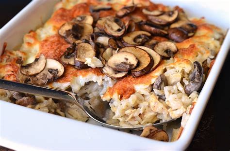 Creamy Chicken Mushroom Rice Casserole Will Cook For Smiles