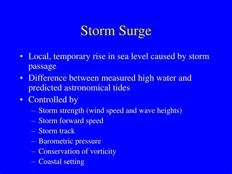 Ppt Hurricanes Storm Surge Powerpoint Presentation Free Download